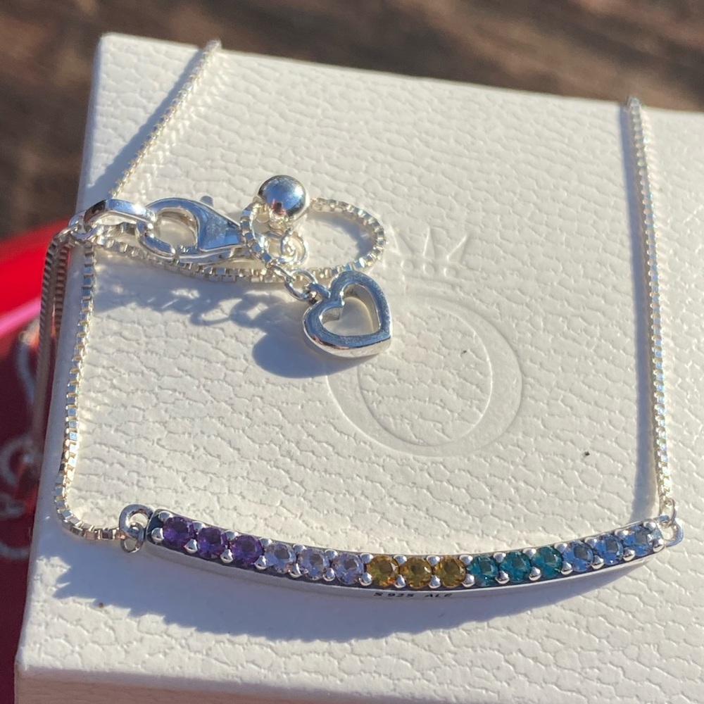 Pandora Rainbow Arc Necklace